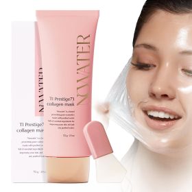 Collagen Wrapping Mask Elasticity Improving Hydrating Firming Hydrolyzed Collagen Peptides Glass Skin Peel Off Mask Korean Skincare for Face 2.5