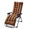 66.92x22.04in Thickened Chaise Lounger Cushion Recliner Rocking Chair Sofa Mat Deck Chair Cushion