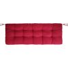 Bench Seat Cushion For Indoor Outdoor Furniture Non Slip Long Chair Cushion with Ties Strap Swing Cushion 51.18x19.68IN For Garden Patio Balcony Entry