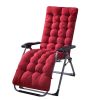 66.92x22.04in Thickened Chaise Lounger Cushion Recliner Rocking Chair Sofa Mat Deck Chair Cushion