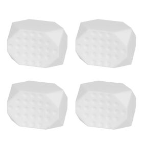 4 Pack Jawline Exerciser for Men Women Jaw Trainer Shaper Sagging Skin Double Chin Reducer with 3 Resistance Levels for Beginners Intermediate Expert (Option: 4PcsJawExerciserWhite)