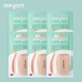 5 Packs Orthodontic Protective Wax (Flavor: strawberry)